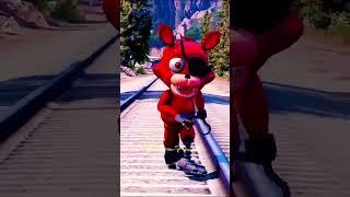 GTA 5_ FRANKLIN SAVING TOY MANGLE FOXY FROM THOMAS THE TRAIN - Coffin Dance Song Cover