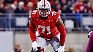 Josh Simmons College Football Highlights | Ohio State Left Tackle | NFL Draft Film