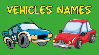 Learning Different Vehicles for Kids | Types of Vehicles | Kids Learning Factory