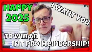 Dr. NT Live -- Happy 2025 - Win a Free Year of iFit Pro!