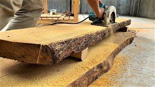 Extremely Ingenious Skills Woodworking Worker - Large Woodworking Monolithic Crafts Wooden Furniture