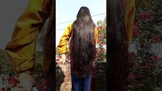 Long Hair Girl #longhairgrowth #hairstyle #longhair #hair #longhairgrowthtips #sarita #shorts