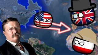 Teddy Roosevelt Liberates AMERICA and the WORLD!! WW1 | hoi4