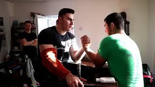 Armwrestling practice