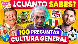 100 Preguntas de Conocimiento General  |  Play Quiz de Cultura