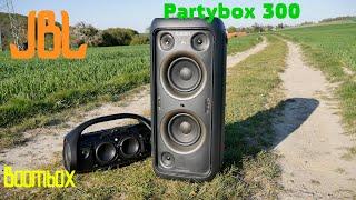 Сравние колонок Jbl Partybox 300 и Boombox - Итог с Jbl Jr pop