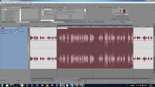 Sony Vegas Pro 13 - как растянуть ( замедление ) аудио файл