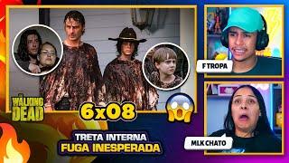 CALA A BOCA MLK DO KRL  | The Walking Dead 6x08 | [Casal Jounin React] 