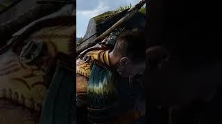 Atreus Arrives In Asgard Odin's Kingdom For First Time Without Kratos God of War Ragnarok Epic Scene