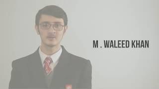 M Waleed Khan - UK Youth Parliament Elections 2018