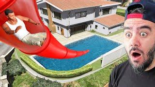 FRANKLIN KANLI EVIN HAVUZ KILITINI AÇTI - GTA 5 MODS