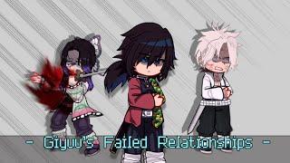 •Giyuu’s Failed Relationships• || SaneGiyuu & ShinoGiyuu Angst! | TW: Blood & FW