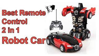 Best RemoteControl2 in 1 Robot Car | TEC TAVAKKAL Plastic And Steel