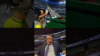 Corey Graves and Michael Cole were having the time of their lives during the Dumpster Match 