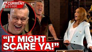 Jimmy Barnes' vocal warm up shocks reporter | A Current Affair