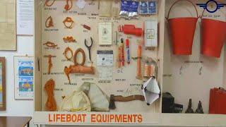 Lifeboat Equipments. Whats Equipments inside? How many of them? Purpose of these Equipment