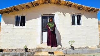 A widowed mother builds a garden in her home for her children.