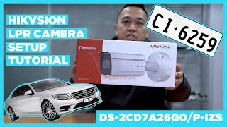 HikVision License Plate Recognition (LPR) CCTV Camera DS-2CD7A26G0/P-IZS Setup Tutorial and Review