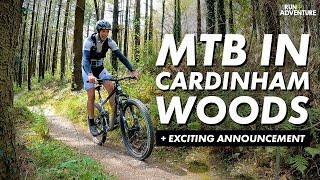MTB IN CARDINHAM WOODS + exciting announcement | Cross-training for runners | Run4Adventure