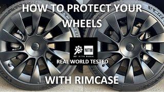 Magbak RimCase wheel protection. Review & install on Tesla Model Y 20' induction wheels.