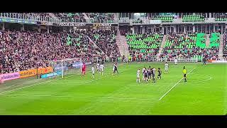 FC Groningen vs PSV (goalkeeper Jan de Boer splendid parade)