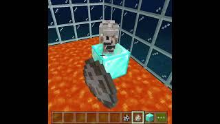 100 WOLVES VS 1 SKELETON #minecraft #shorts #gaming #shorts #gamer
