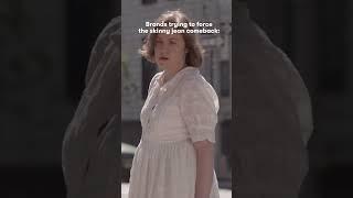 Leave me and my wide-leg jeans OUT of it  #HBOGirls #GirlsTVShow #LenaDunham #SkinnyJeans