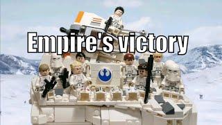 LEGO Star Wars Самоделка Победа Империи на Хоте Обзор