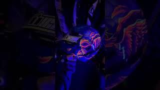 NEW ‼️ glow in the dark @iconmotosports helmet! Airflite - Warden #rideicon #helmet #icon