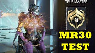 Warframe Mastery Rank 30 Test Walkthrough! Game Complete!