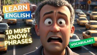 10 Must Know English Phrases | English Skills Mastery | English Vocabulary | Shadowing English