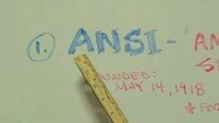 What is ANSI?