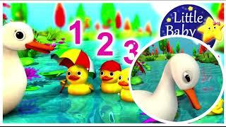 Five Little Ducks | Nursery Rhymes | from LittleBabyBum! | ABCs and 123s | ACAPELLA