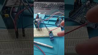Потихоньку тестирую на макетке схему переключения ФНЧ. #xiegu #arduino #hamradio #радиолюбитель