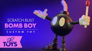 DIY Toy Bomb Action Figure - Custom Build from a little green ball