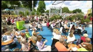 Gabriel Diaz und Fino Gaston beim ZDF-Fernsehgarten