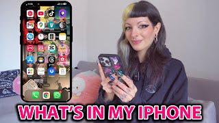 WHAT'S IN MY IPHONE!!