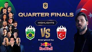 Brazil VS Türkiye | HIGHLIGHTS QUARTER FINALS  (12-4)