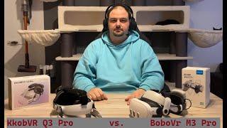 Das Duell der Halo Straps: KKCOBVR Q3 PRO vs. BOBOVR M3 PRO Review + Preview BOBOVR S3 Pro