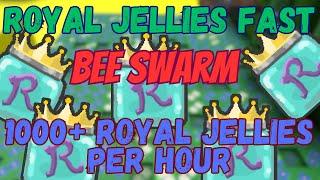 The FASTEST Way To Get Royal Jelly | Roblox Bee Swarm