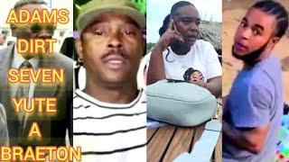 GVNMAN SHOT D€AD A MAY PEN+THREE KILLED INA CAR ACCID€NT & ADAMS