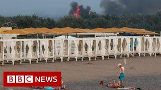 Ukraine's Crimean fightback having 'psychological impact' on Russia - BBC News