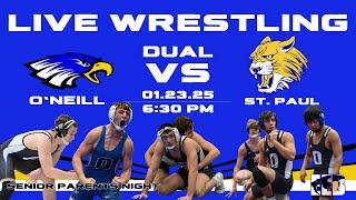 O’Neill Varsity Wrestling Dual vs St. Paul