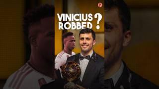 Vinicius Jr loses Ballon D’or to Rodri