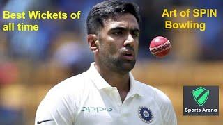 Ravichandran Ashwin Wickets | Test match Wickets | Spin Bowling Legend | Best Performances