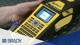 Brady BMP61 Label Printer: How To Use the List Function