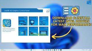 How To Download & Install Intel HD Graphics Driver For Windows 10 / 11 (2024 EDITION)
