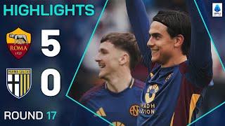 ROMA-PARMA 5-0 | HIGHLIGHTS | 17ª GIORNATA | SERIE A ENILIVE 2024/25