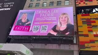 EC Publishing's Authors Billboard Ads - Times Square New York February 2025