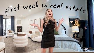 first week as a real estate agent!! + things I did NOT realize before becoming an agent